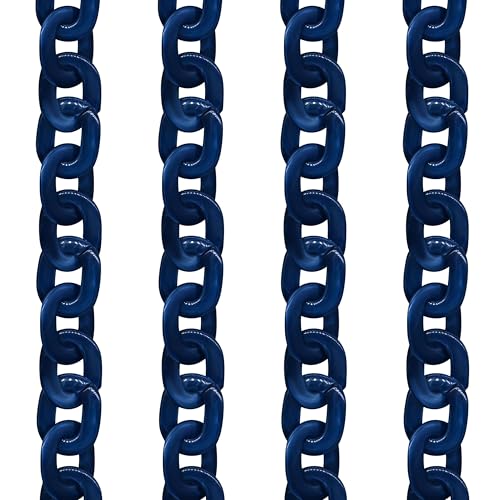 Image of SATRA TRADERS Acrylic Chains | Size : H-40mm W-55mm | Qty :1mtr | AC23 | Blue