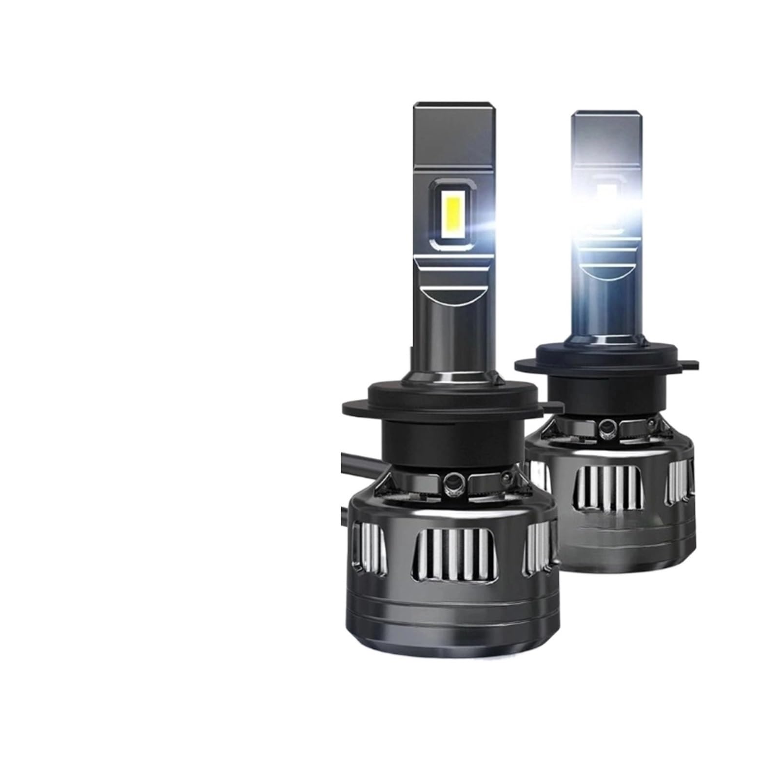 H4 H7 LED Canbus H11 H1 H3 9005 HB3 9006 HB4 H8 9012 phares LED 120W Haute Puissance 22000LM 6000K Ampoule de Phare de Voiture V45(9006/HB4)