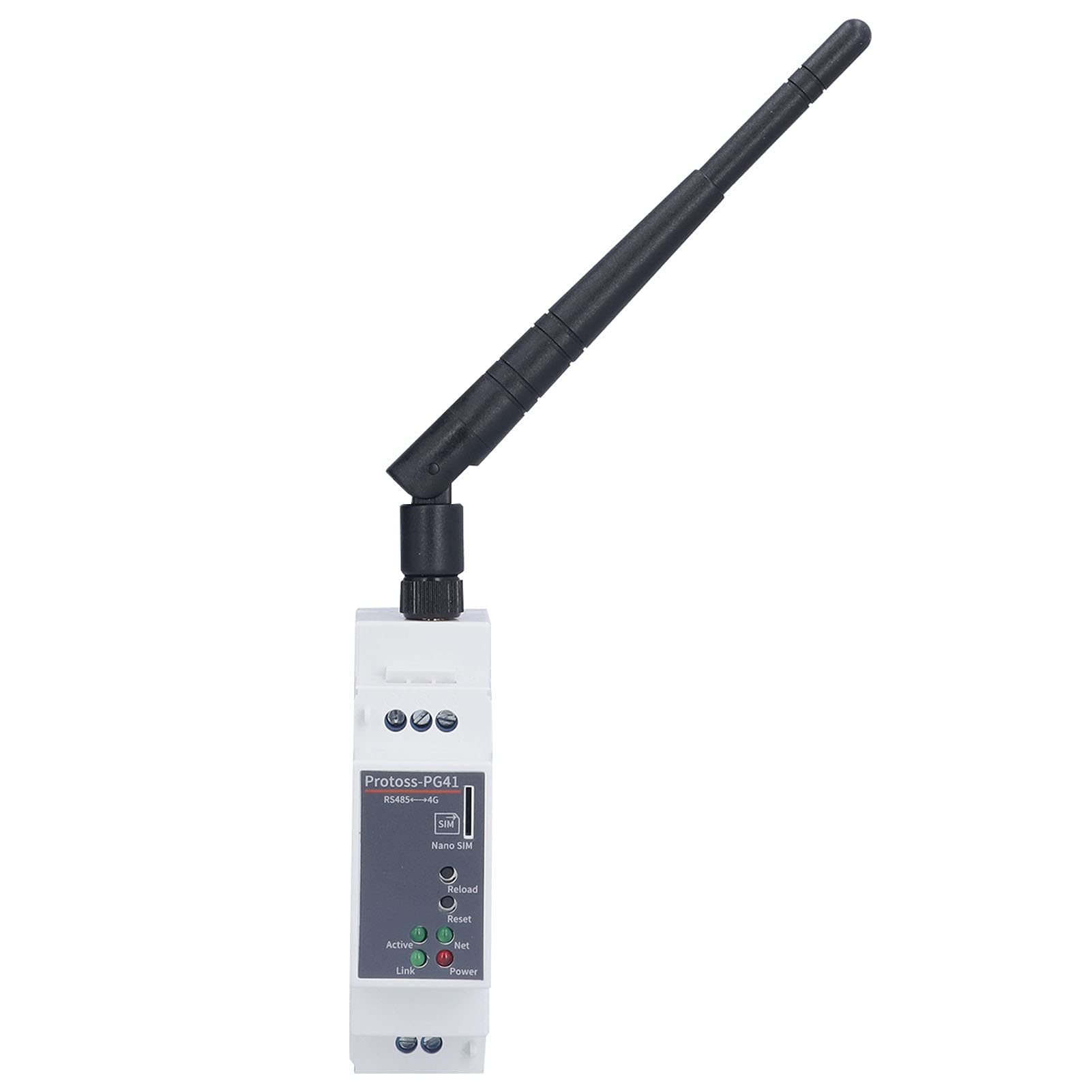 plplaaoo Serwer szeregowy Ethernet do 4G DTU montaż szynowy CAT1 5 13 częstotliwość 9 50 V DC urządzenie sieciowe w jakości przemysłowej do zastosowań zdalnych IoT