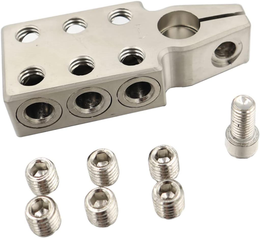 Alipis 1 Pair Awg Car Battery Terminal Clamp Connector Battery Terminal for Tapered Sae Column Compatible with Various Durable Design for Automotive and Motorcycle Use