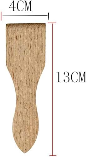 Miniatura 3 de Espátula de raclette de madera para sartenes antiadherentes  Juego de utensilios para hornear  Herramientas y artilugios de cocina - Gran utensilio