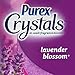 Purex Crystals In-Wash Fragrance and Scent Booster, Lavender Blossom, 15.5 Ounce, 4 Count