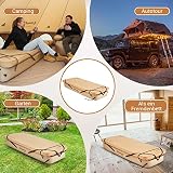 KingCamp Aufblasbares Campingbettgestell Luftsofa Feldbett Aufblasbares Bettgestell für Isomatte Matratze Leichtes und Tragbares Outdoor Reisebettgestell