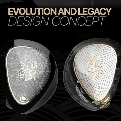 Image of Tangzu Wan'er S.G 2 Wired IEM Earphone with Mic, 10mm PET Diaphragm Dynamic Driver In-Ear Monitor earbuds with Ergonomic Resin Housing, Detachable 0.78mm 2-Pin Silver-Plated (White, Type-C, Mic)