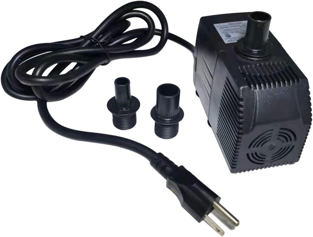 Clone Machine Pump Replacement, water pump for Cloning Machine 48/70/ 96/140 Site or DIY Aeroponic Cloners