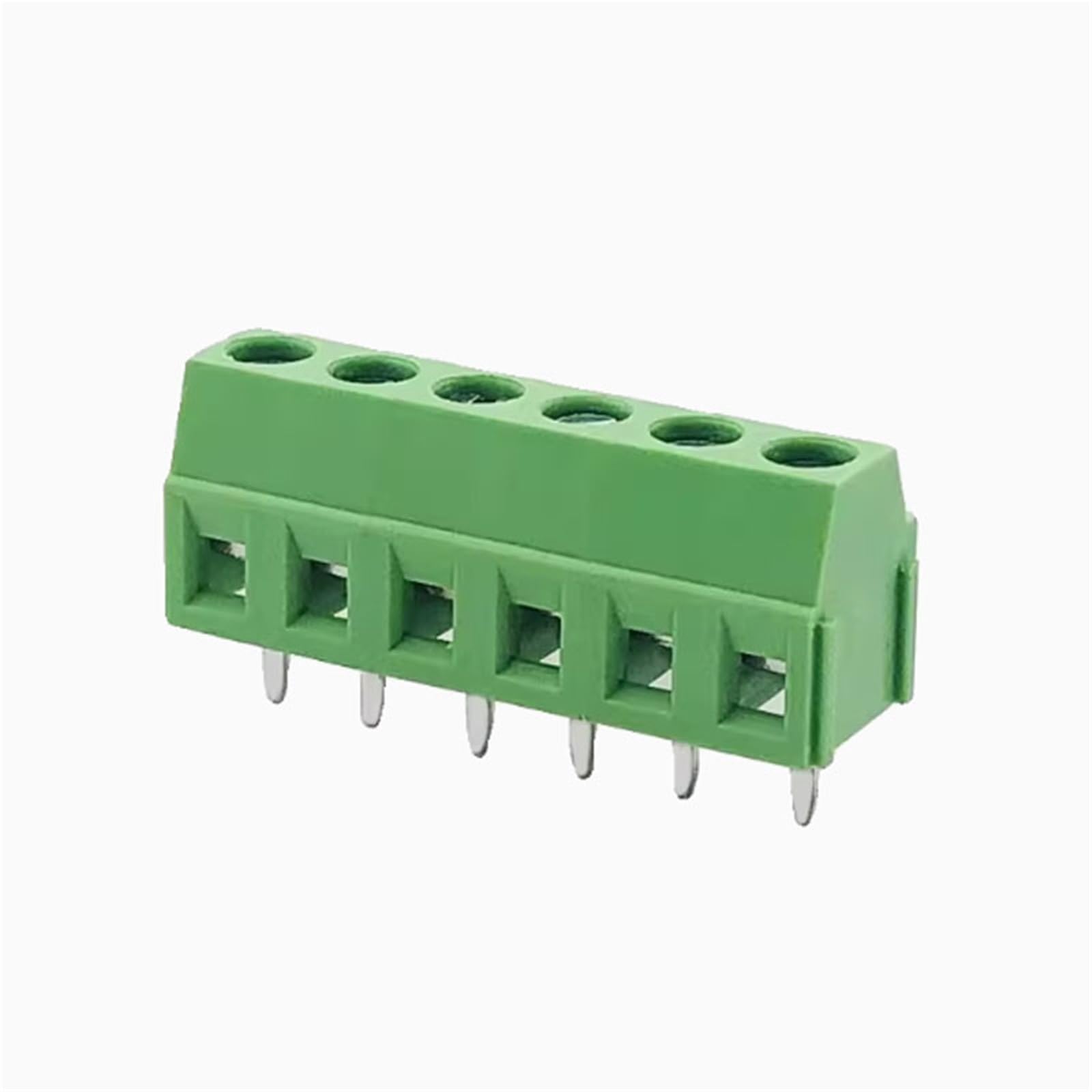 Lot de 10 borniers à vis KF128 for mini-circuits imprimés (3,5 mm x 3,81 mm) for fils 2P, 3P, 4P, 5P, 6P, 7P, 8P, 9P, 10P, 12P et 16P.(3.5mm,10P)