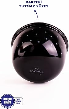Star Enameled Star Pattern Mixing Container 24Cm - 4Lt (Can Be Used in January-Oven)