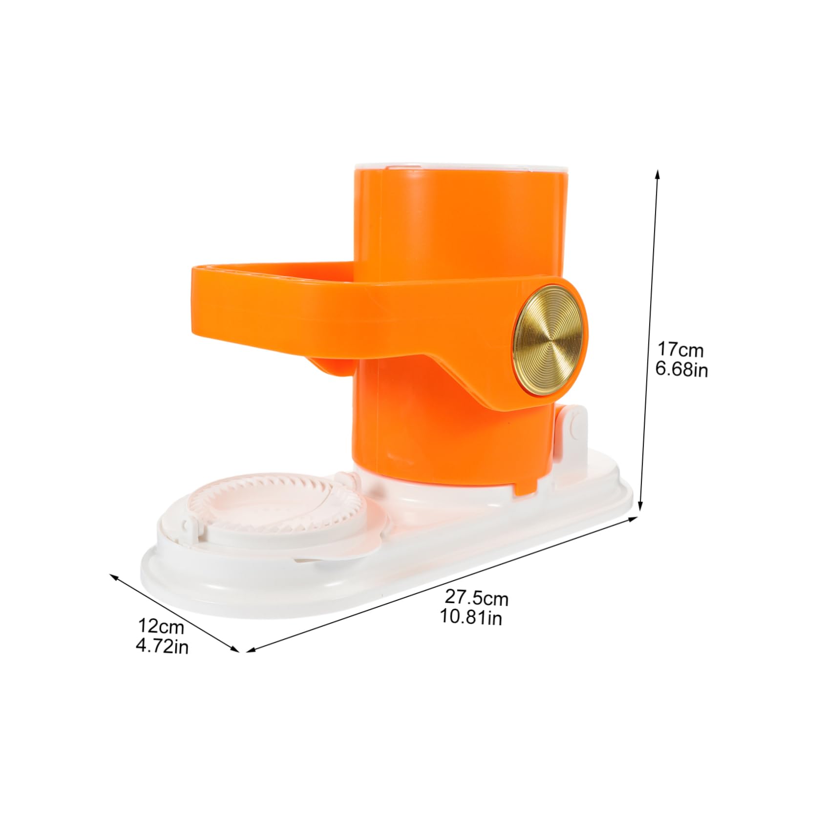 SOLUSTRE Dumpling Maker Mould Press Reusable Manual Wrapper Easy Dumpling Wrappers Press Portable for Every Home Kitchen