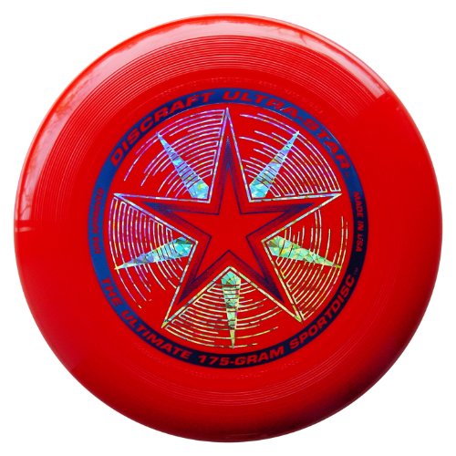 Discraft 175 gram Ultra Star Sport Disc, Red with Deluxe Packaging