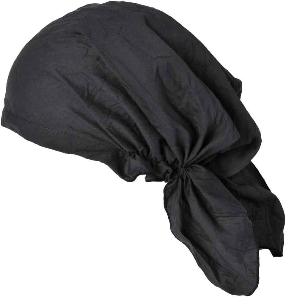CHARM Mens Cotton Bandana Cap - Chef Hat Head Scarf Summer Hats