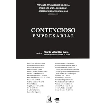 Capa do livro Contencioso Empresarial