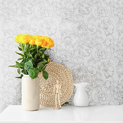 GSS Designs Large Flower Wall Stencils for Painting 12x16Inch Floral ...