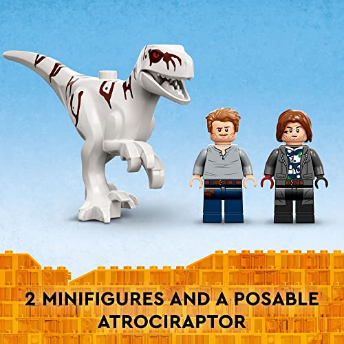 Lego Jurassic World Atrociraptor Dinosaur: Bike Chase Set 76945, Dinosaur Toys For Boys, Girls, Kids Age 6 Plus, With 3 Dino Figures And Toy Motorcycle #TOP4