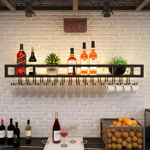 Rangement verres à vin peu encombrant pour optimiser les petits espaces