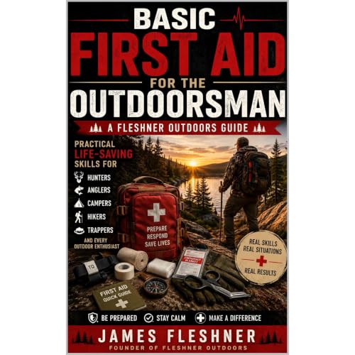 Basic First Aid for the Outdoorsman Audiolibro Por Fleshner Outdoors arte de portada