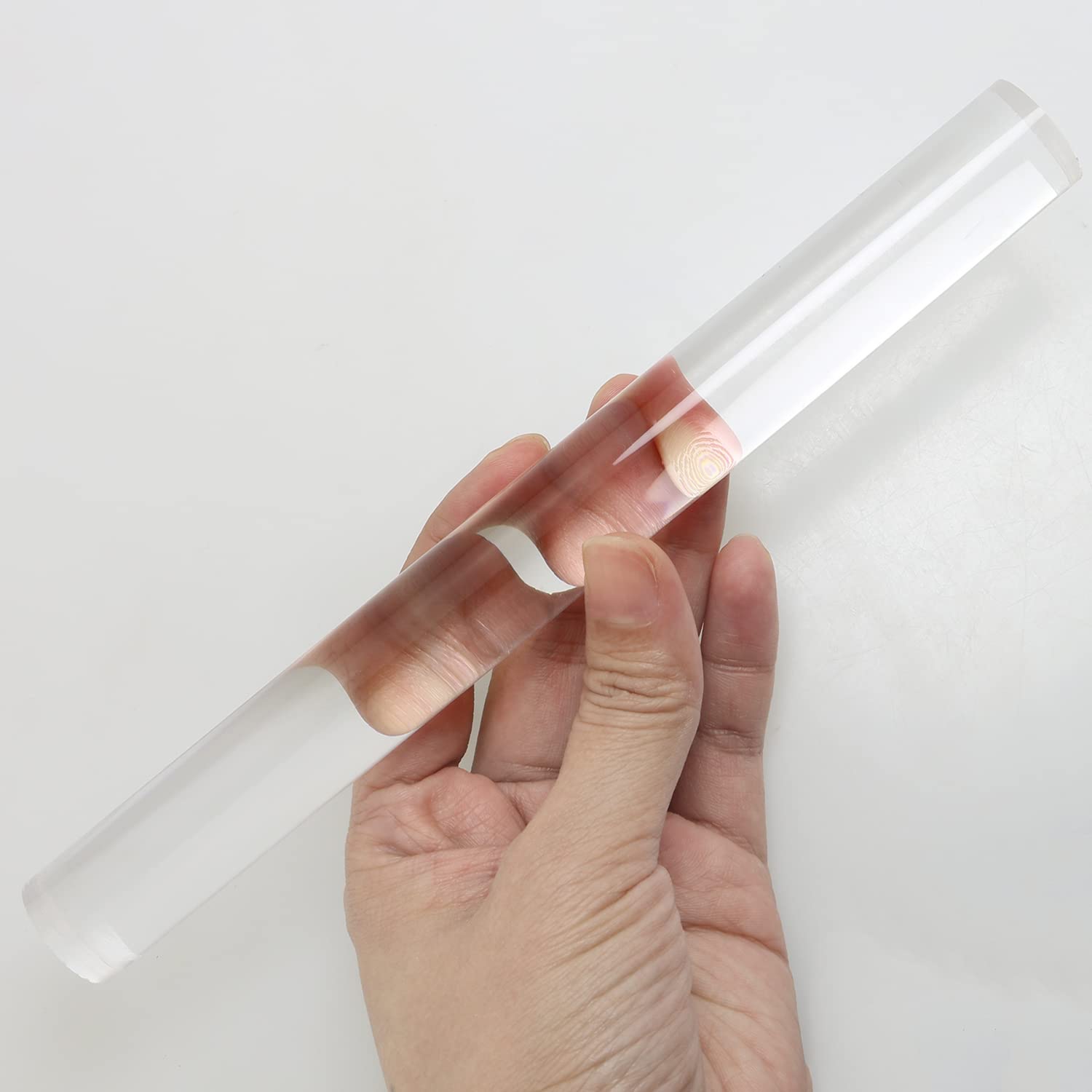 Cortador Arcilla Polimerica MEETOOT 2 Pasadores De Arcilla Transparente  Para Rodillo Arcilla, image size:1500x1500