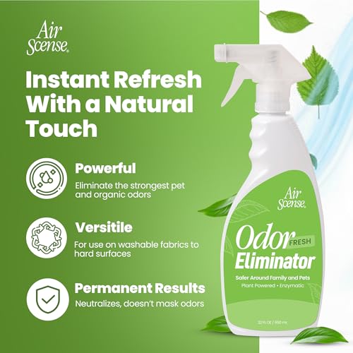 Image of Air Scense Odor Eliminator Spray for Home, Fabrics & Pet Odors, 6 Pack | Neutralizes odors at the source | Pet and organic odors | Fabrics and household surfaces