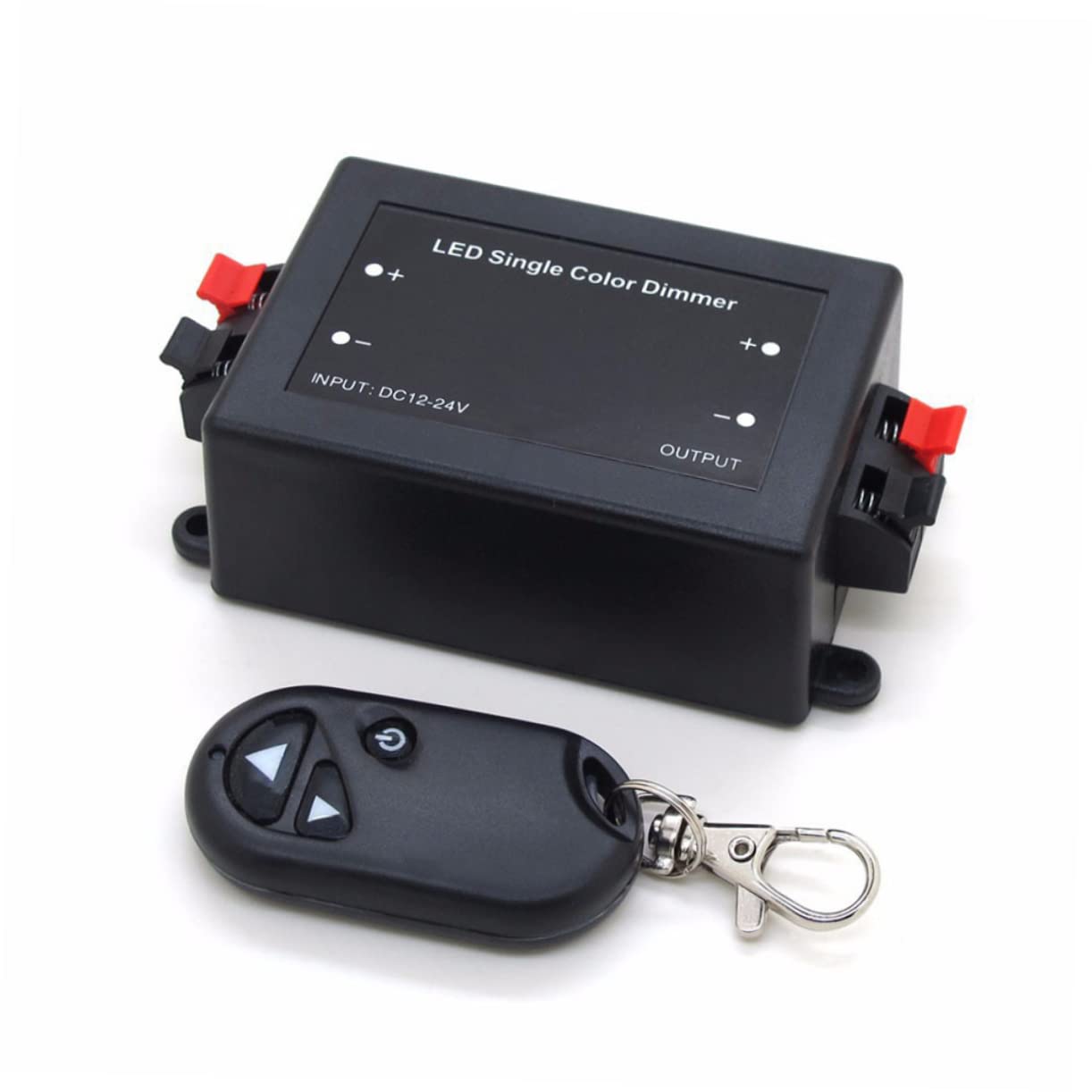 UKCOCO Controlador de Atenuación de Luz Led de 3 Piezas 12 V- V con Atenuación Digital Remota para Ajuste de Brillo Control Remoto de 3 Botones