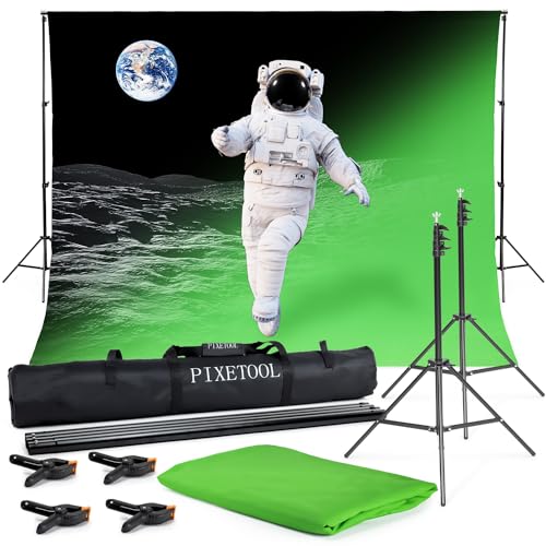 PIXETOOL Green Screen 3m x 3m con Supporto