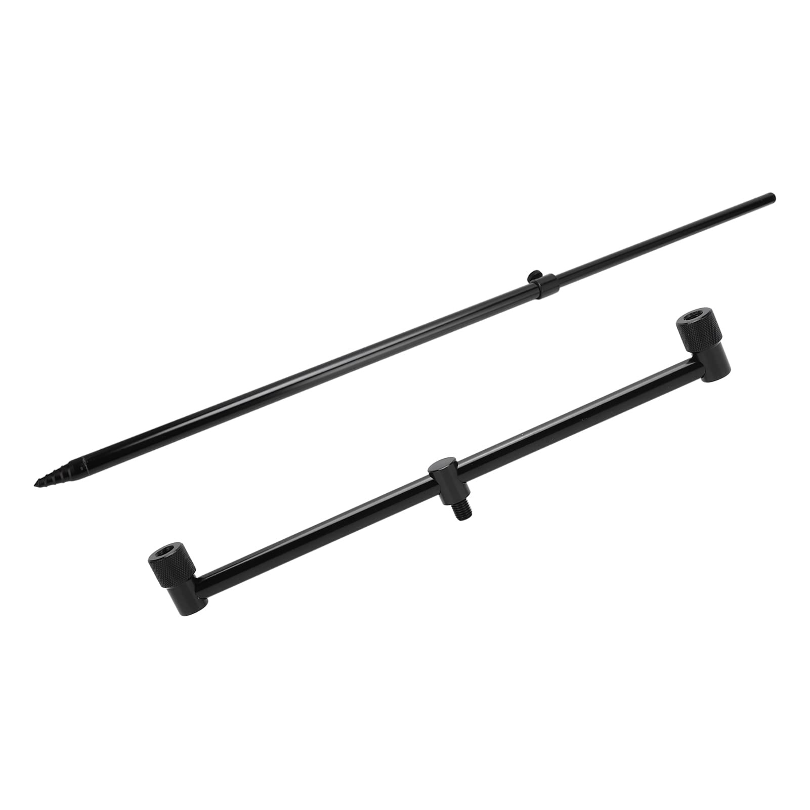 Support pour Mât de Pêche Portable, Ensemble de Barres Buzz à Fil Universel, Support de Canne à Pêche en Alliage D'aluminium pour Aventure en Plein Air