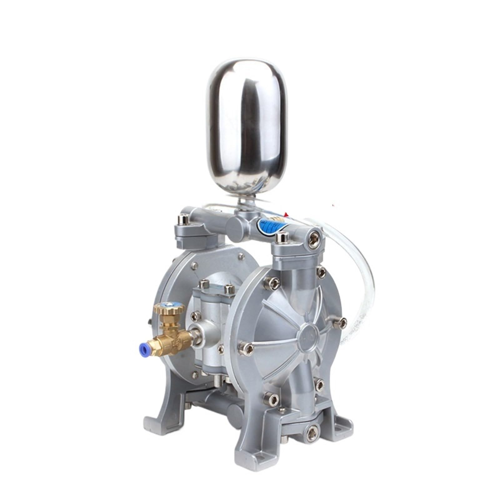 Diaphragm Pump, Pneumatic Diaphragm Pump Bidirectional Ink Transfer Air Operated for Printing Coating and Fluid(A-15)