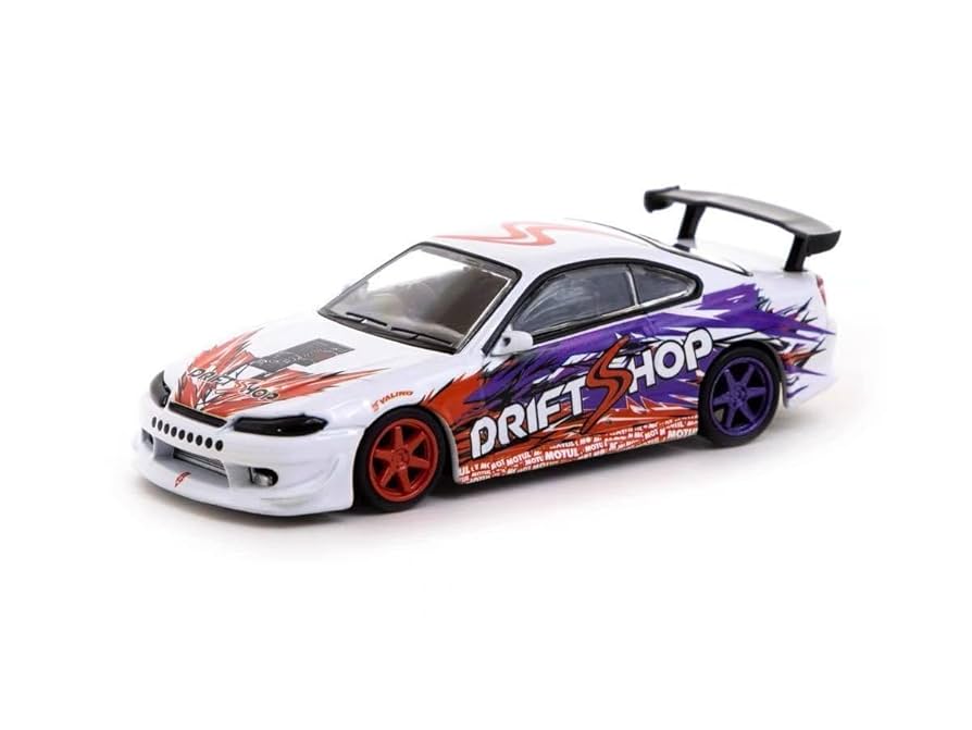 Amazon | 1/64 Tarmac Works VERTEX Nissan Silvia driftshop