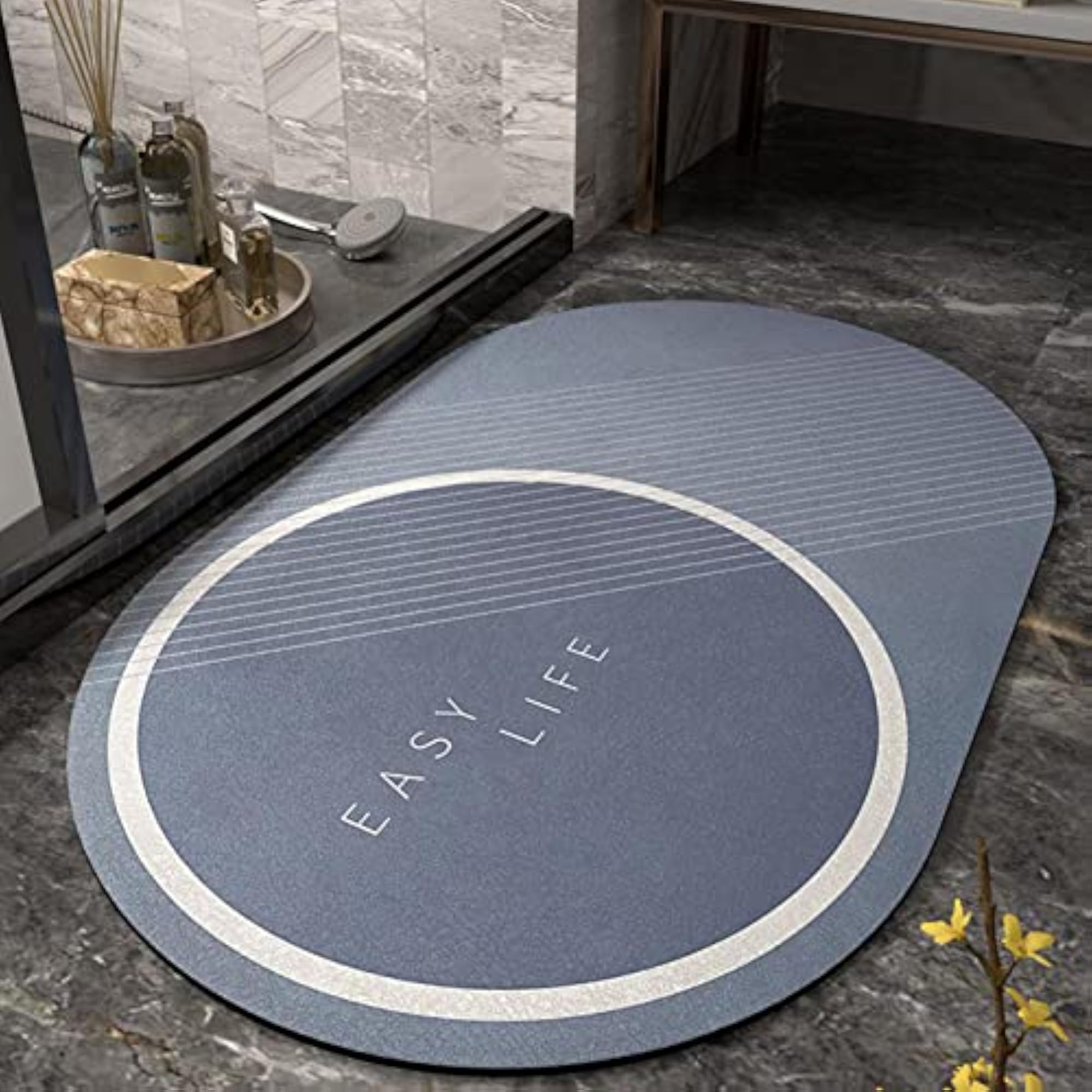 Super Absorbent Bath Mat Quick-Drying Bathroom Mats