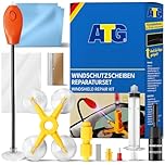 ATG Kit Riparazione Parabrezza Auto con Lampada UV - Ripara Parabrezza Auto - Kit Riparazione Vetro Auto - Kit Parabrezza Auto - Colla per vetri Auto - Ripara Vetro - Colla per Parabrezza Auto
