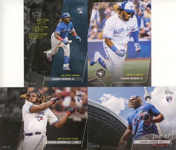 2019 Topps Vladimir Guerrero Jr X “The Legend” Limited Edition Factory Sealed Box Set with 40 Cards! Features Pete Alonso,Mike Trout,Ken Griffey Jr, Ronald Acuna,Juan Soto,Aaron Judge & Many More!