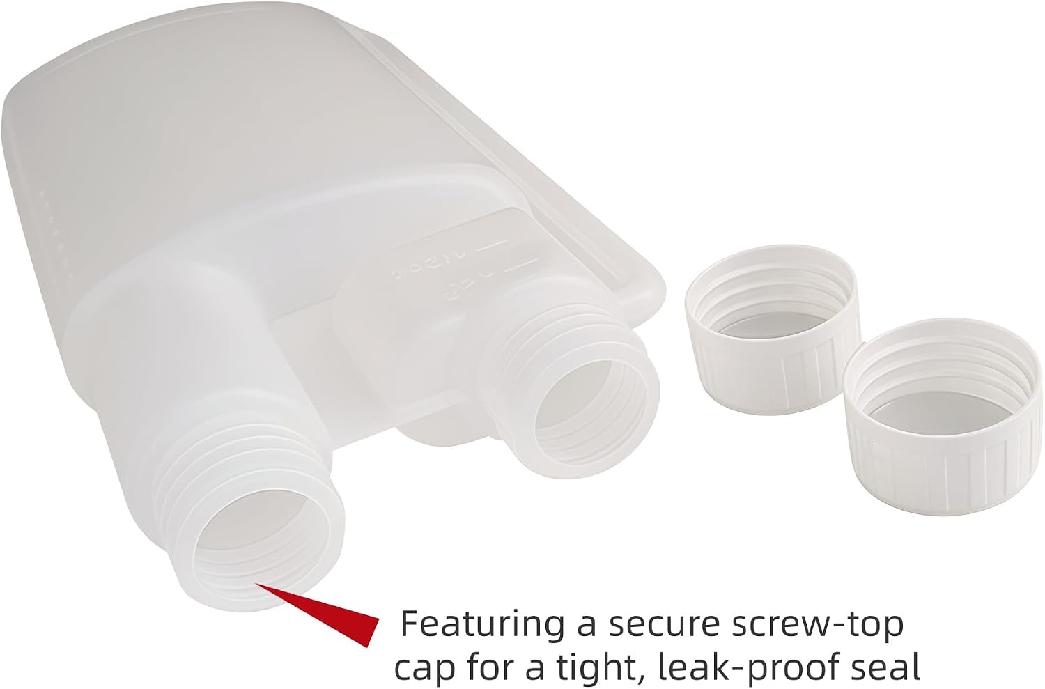 16oz Squeeze Shot Bottle Portable Plastic Flask 1 oz Shot Glass Chamber Dispenser for Bars and Mixologists Portable Beverage Dispenser, 2 Pack