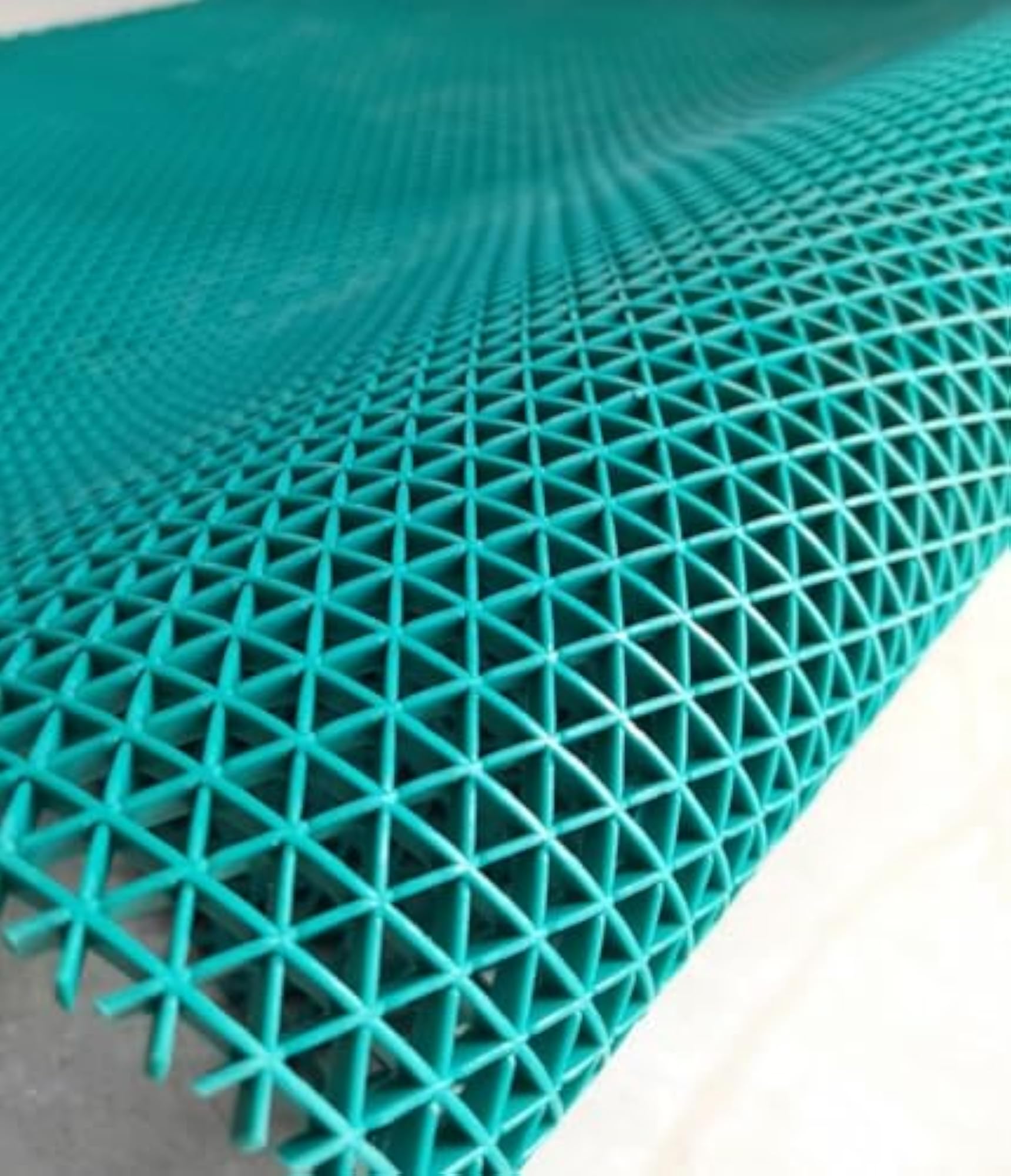 Rectangular Jali Mat Doormat, Anti-Skid Rubber Floor Mat