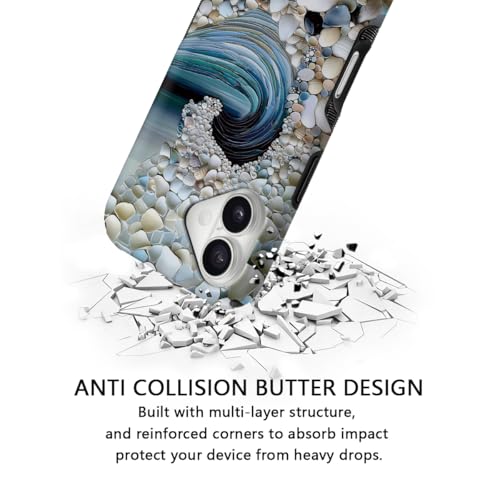 Coque iPhone 17 double couche magnétique finition brillante premium