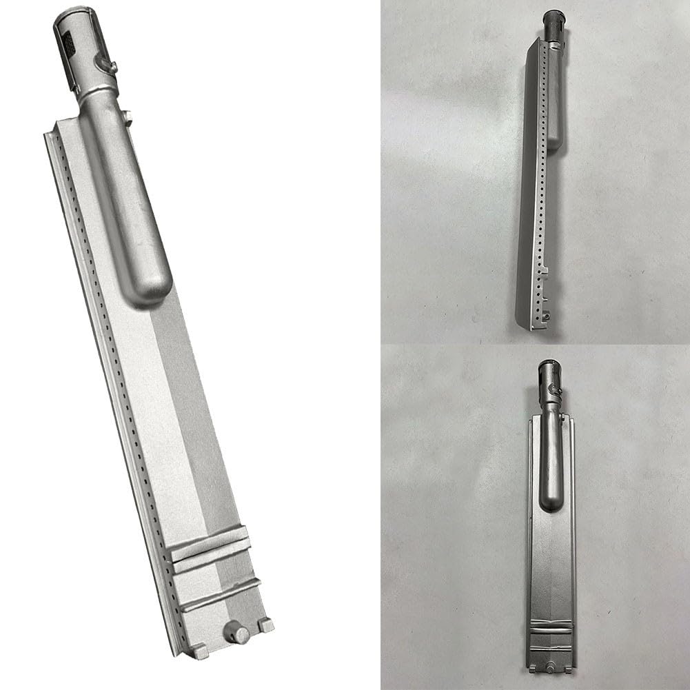 Quemadores de parrilla de gas de acero inoxidable ajustables, paquete de 4, repuesto para parrilla de barbacoa de acero inoxidable 304 modelos 16516 y 26106, accesorios perfectos para barbacoa para