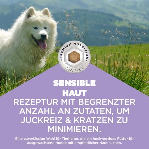 Eukanuba Sensitive Skin Hundefutter mit Seefisch - Hypoallergenes Special Care Trockenfutter für Hunde mit sensibler Haut, 2,3 kg – Bild 4