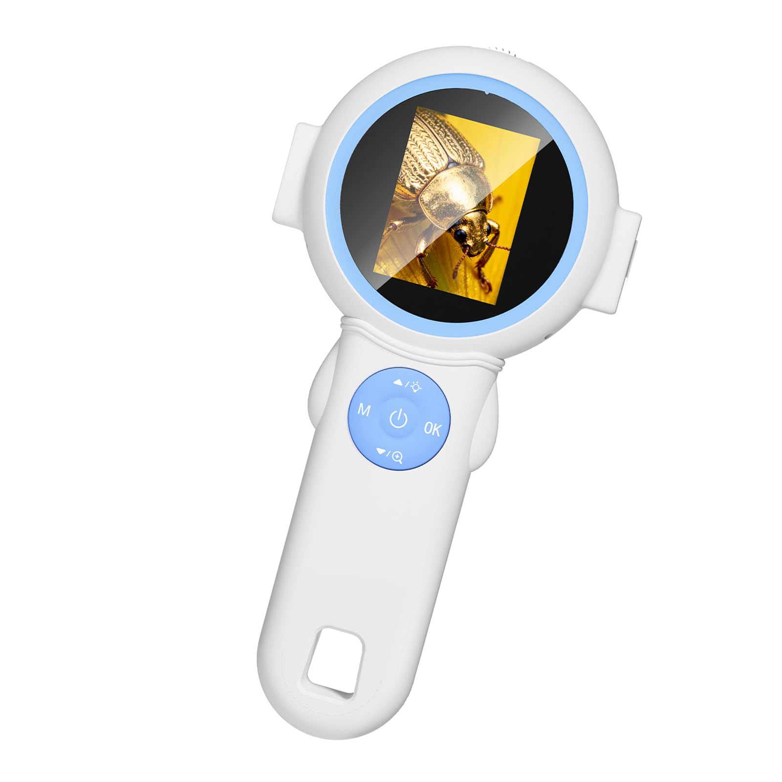 Lightweight Portable Microscope for Learners Digital Magnifier Enhancing Visibilities Detailed Observation Science Projects Microscope