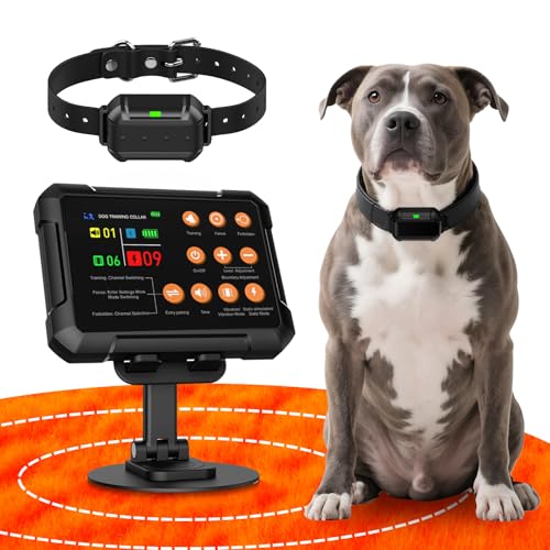 2025 Upgraded Wireless Dog Fence, Dog Training, No-Go Zone, 3-in-...