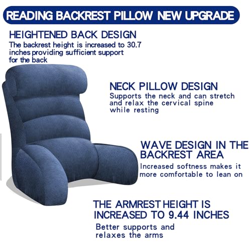Tinuniyaa QX2DHHS3 Reading Pillow With Arms,Large,Back Pillow thumb #1