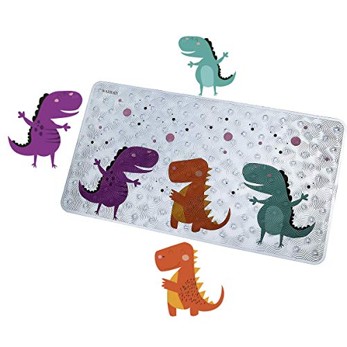 WoByt Kids Bathtub mat Childrens Bath mats Bathroom Accessories with Super Soft Surface