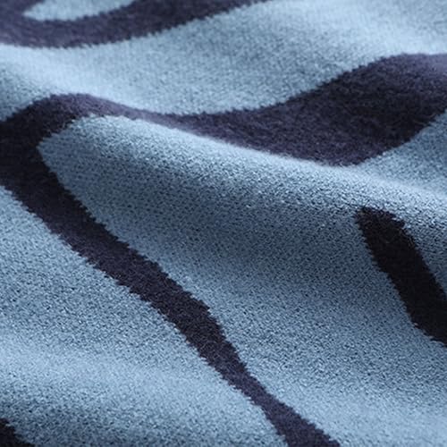 JEShifangjiusu Men's Sleeveless Knitted Pullover Vest Ribbed Hem Warm Tank Top V Neck Thick Sweaters for Winter 6