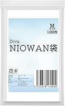 Diva おむつ 防臭袋 消臭【独自開発の7層フィルムでニオイをシャットアウト】Mサイズ 100枚入