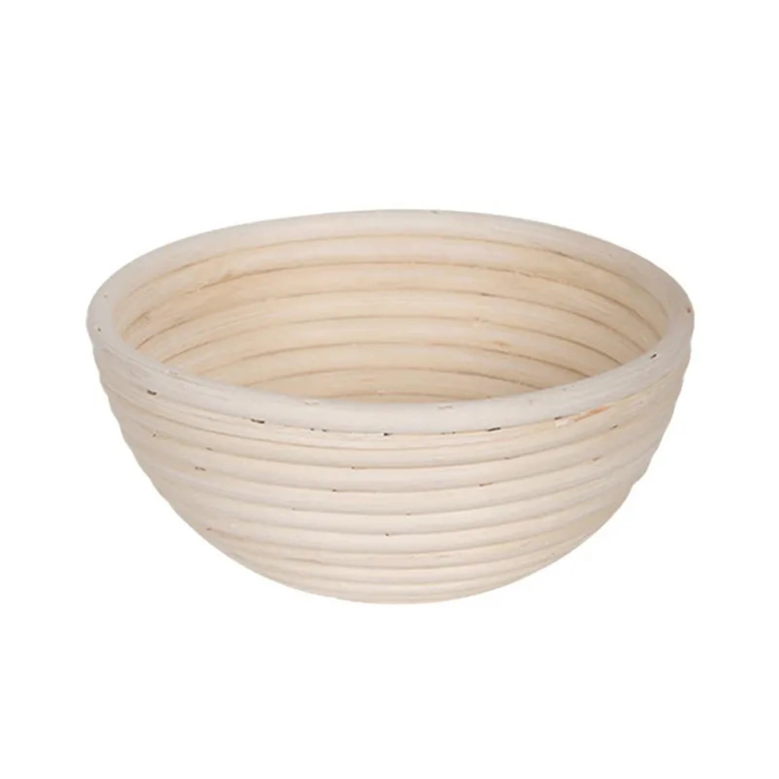 Cesta de mimbre a prueba pan, cesta ovalada Natural for fermentación masa, Banneton, herramientas for hornear Para Hornear Pan(22X8.5CM)