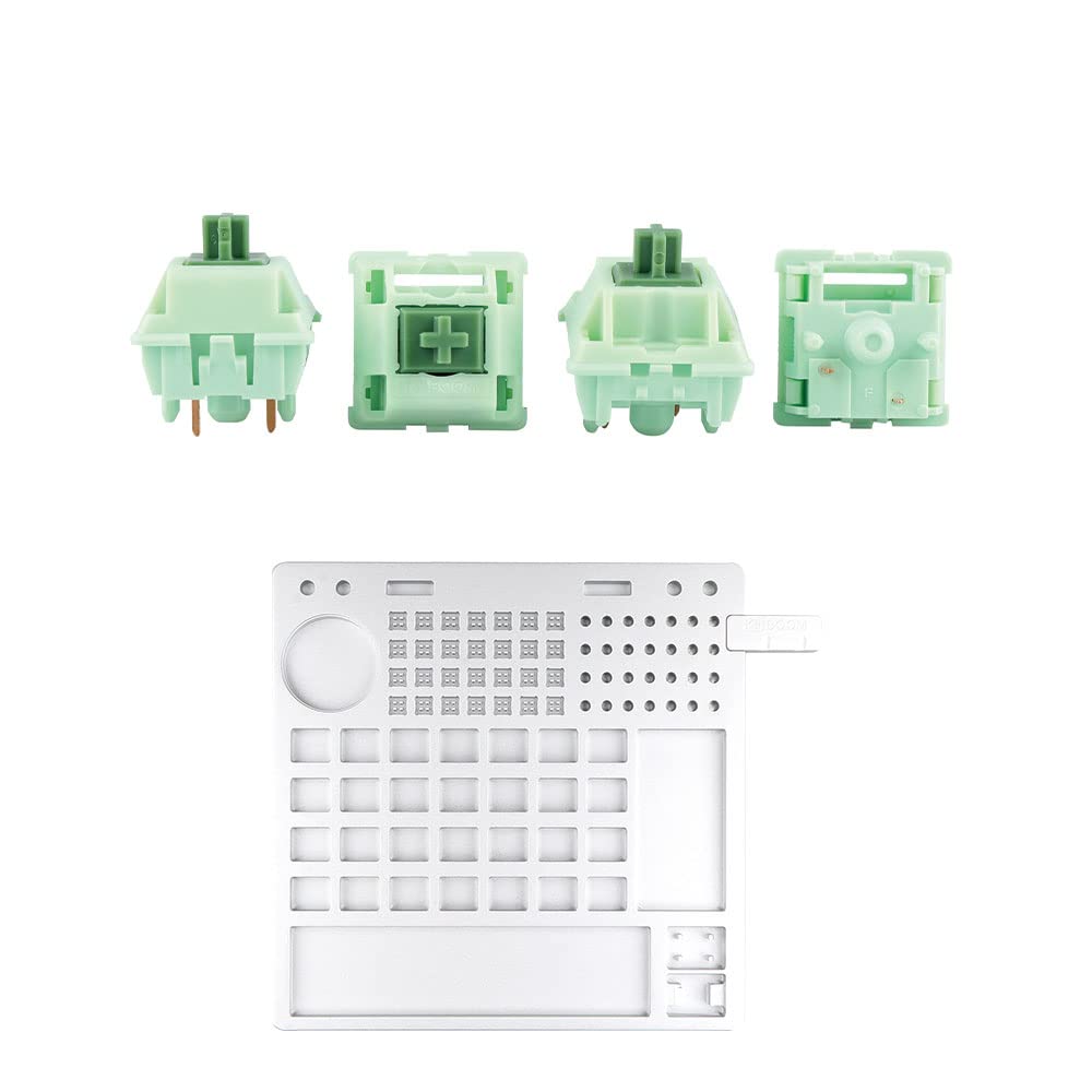 MK321BT Clavier MéCanique Personnalisé à 3 Touches, Commutateur Bleu