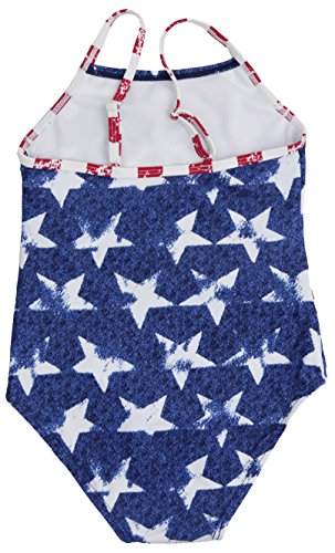 Image of ToBeInStyle Girl's Spaghetti Strap Printed Assorted Styles One Piece Swimsuit