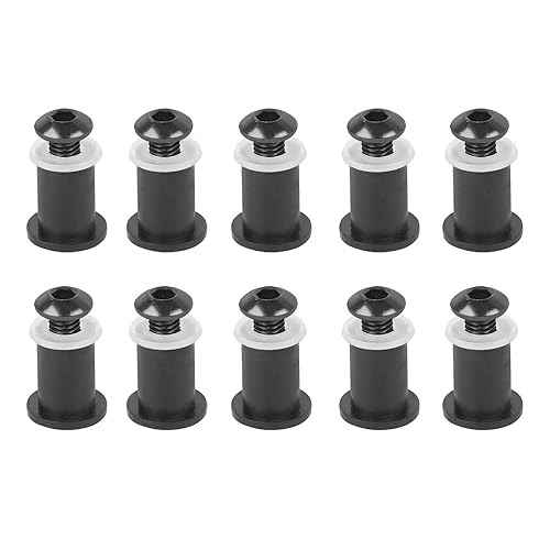 Miniatura 8 de Worldmotop M5 - Tornillos para parabrisas de motocicleta de 0.59 pulgadas, tornillos para parabrisas de motocicleta, cierres de carenado (morado)