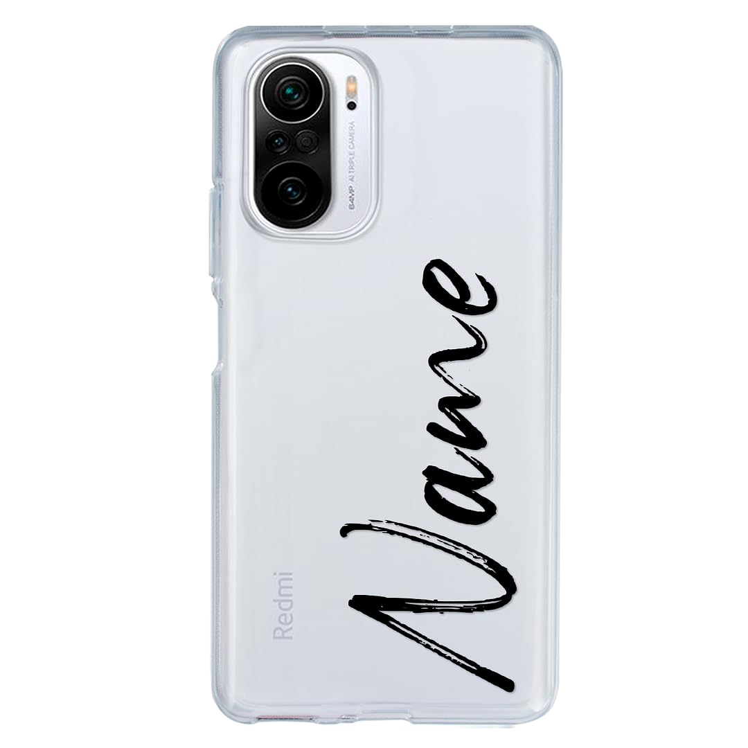 INSTACASE Case Compatible with Xiaomi Mi 11i 5G Personalized with Your Name, Protector Compatible with Xiaomi Mi 11i 5G Customizable, Case Compatible with Xiaomi Customized Shockproof TPU. Clear
