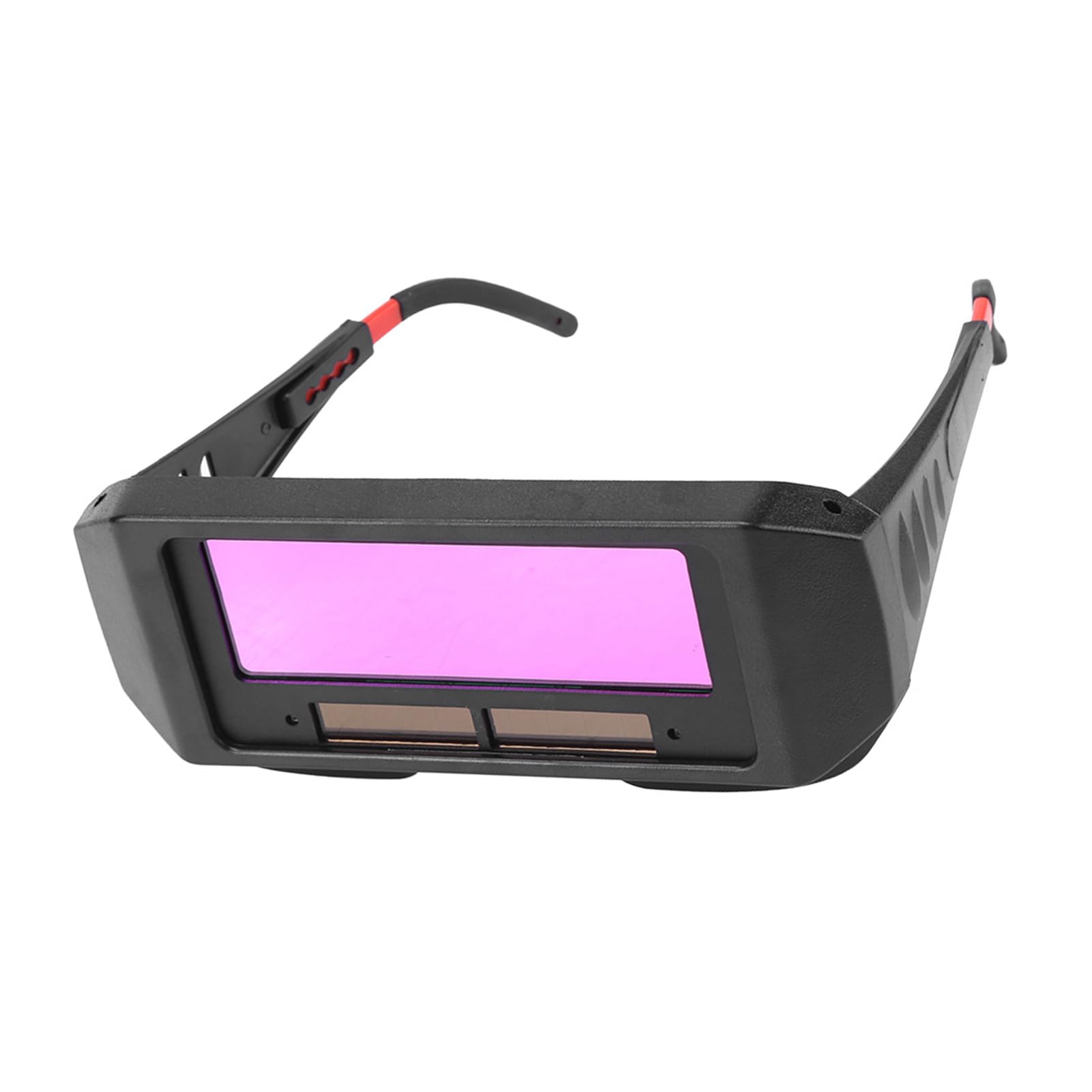 Gafas de Soldadura con Oscurecimiento Automático Solar Equipo de Protección para Soldador para Trabajos Soldadura Corte Gas Acero PC ABS 1 X Batería Iones Litio