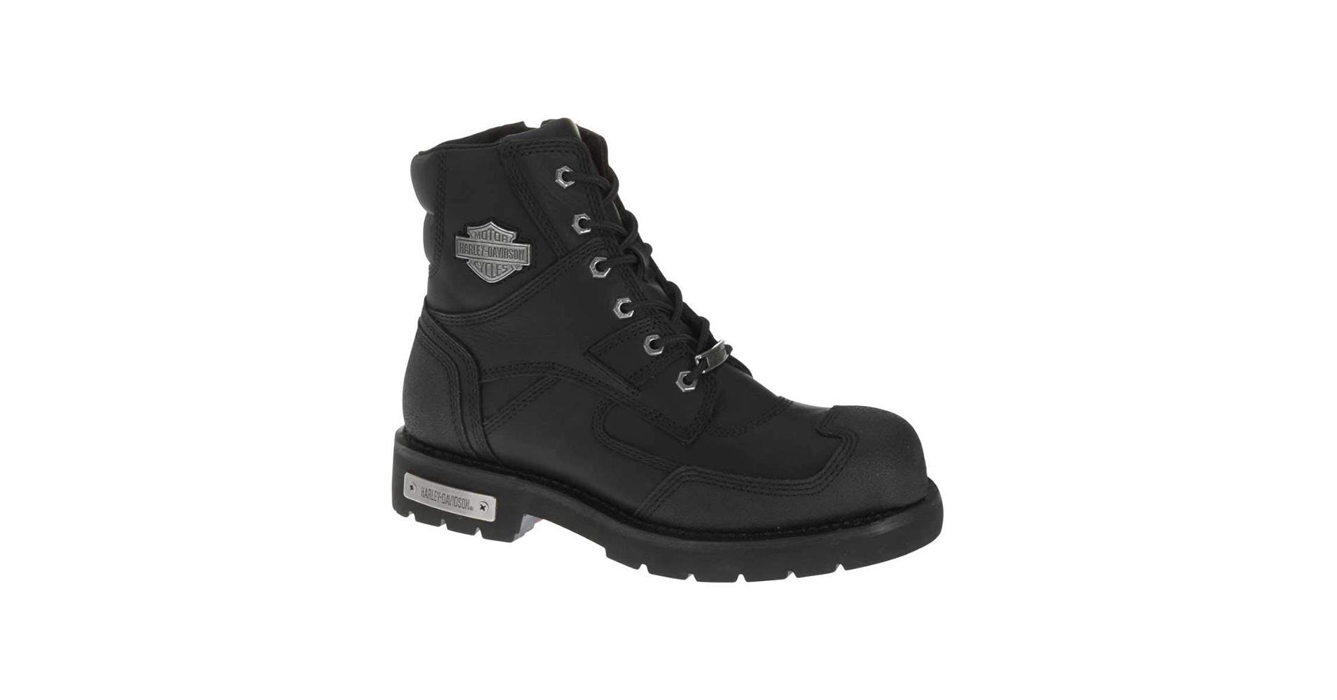 ONS ブラック フルスーツ 膝パッド付き Amazon.com | Harley-Davidson Men's Zak 6-In Safety Toe