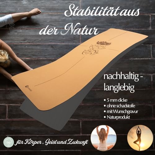 Yogamatte-Kork-Personalisierbar-von-SPORTS-HERO-Yoga-Matte-Kork-rutschfest-mit-Wunschgravur-100-nachhaltig-schadstofffrei-183-x-61-x-05-cm-Individuelle-Wunschgravur-Personalisierbar | Dealmeister.io Alt tag für bilder post titel
