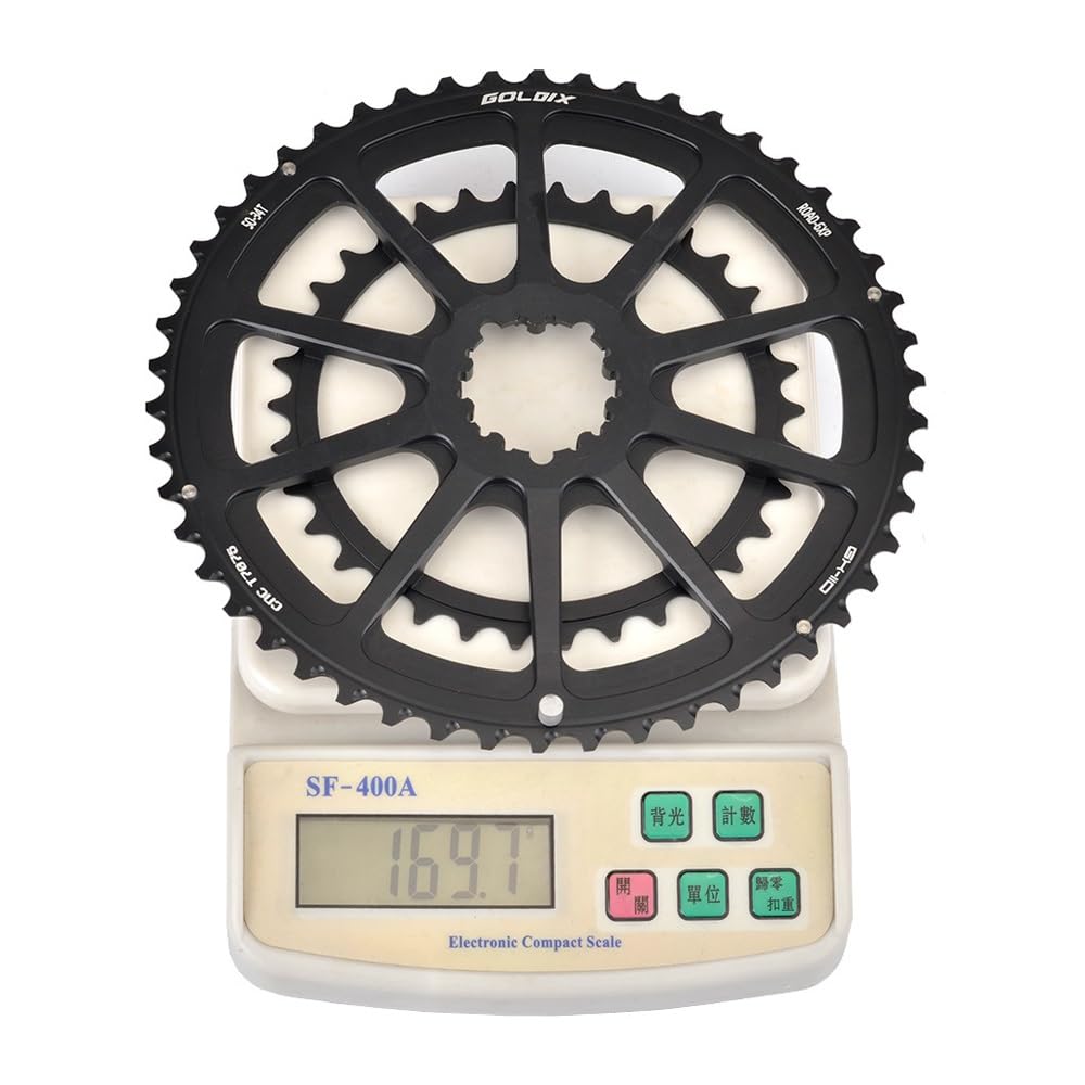 Korby rowerowe 170 mm GXP stop aluminium podwójna prędkość okrągła tarcza 50-34T 52-42T 53-39T 52-36T zestaw korbowy MTB
