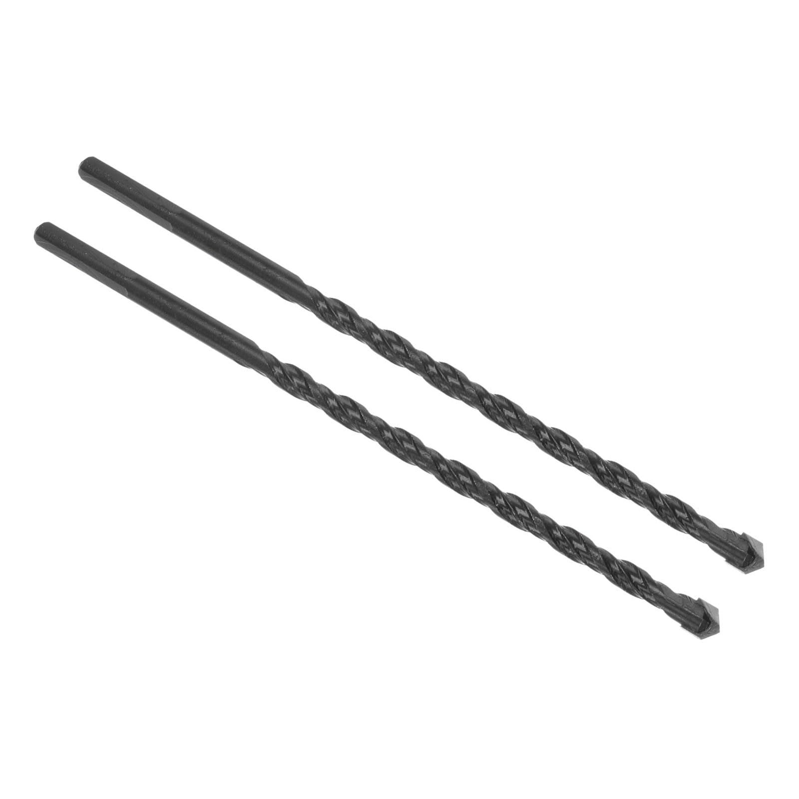CoCud Masonry Drill Bits, 6mm Cutting Diameter, Fast Spiral Rotary Carbide Tips Assorted